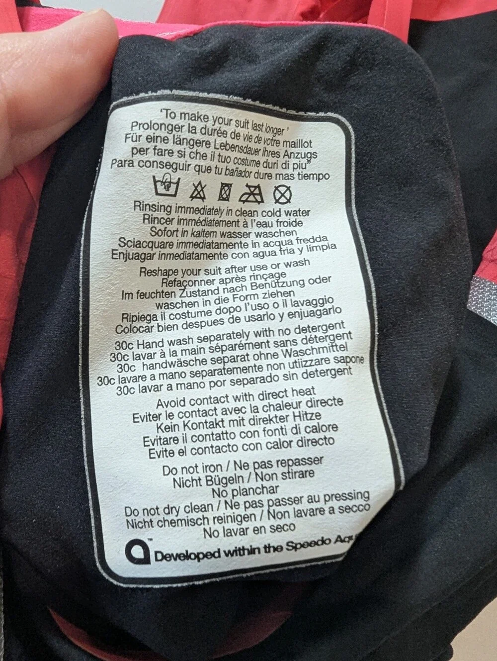Speedo Fastskin LZR Pure Intent Open Back Kneeskin Women's Size 24 Performance
